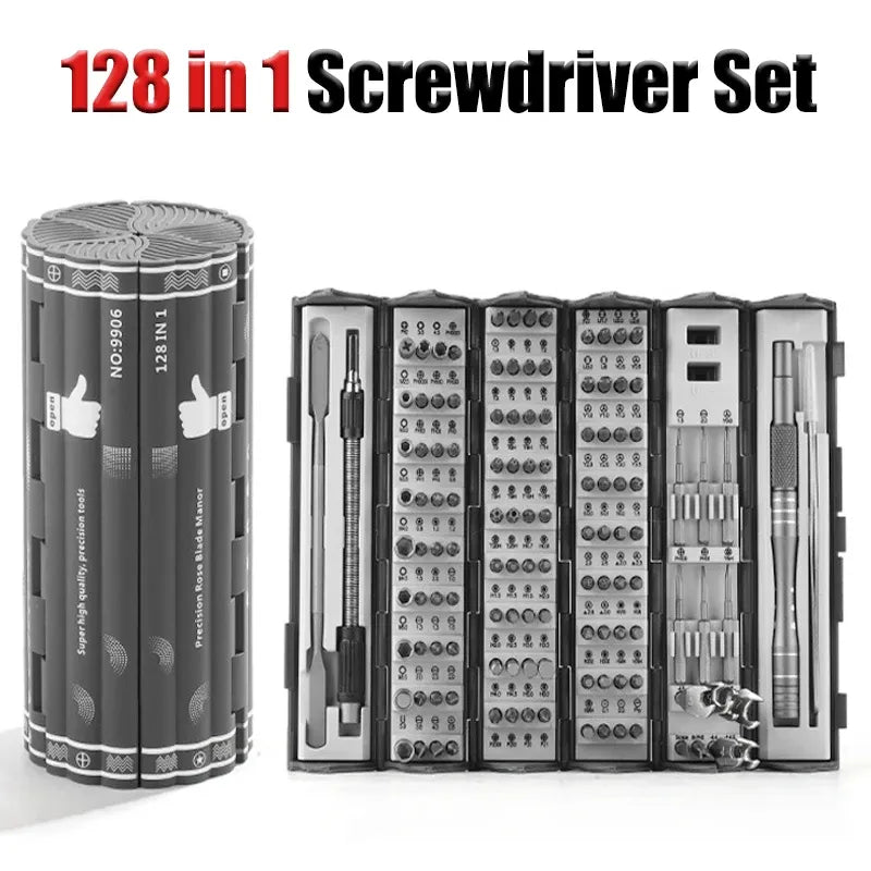 VersaDrive™ - 128-in-1 Precision Screwdriver Kit